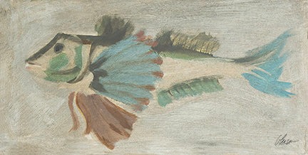 [BOANGFNF-12X24LG] Angler: Fan Fish (Gold)