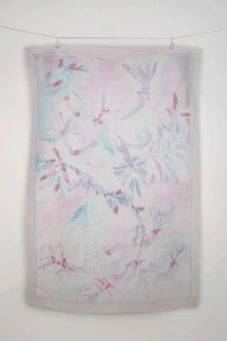 [HT_PP] Hand Towel - Pink Palm