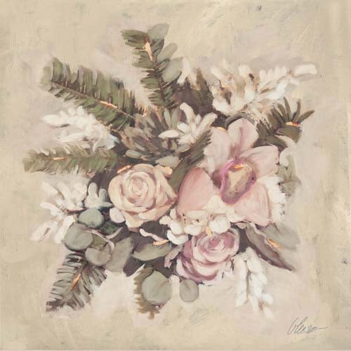 [BOBB-12X12G] Ballerina Bouquet Botanical (Gold, 12x12)